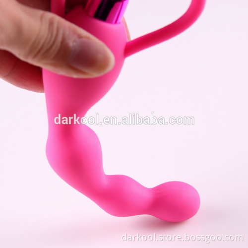 N010/High quality silicone vibrating anal beads sex toy vagina vibrator for women anal masturbation
